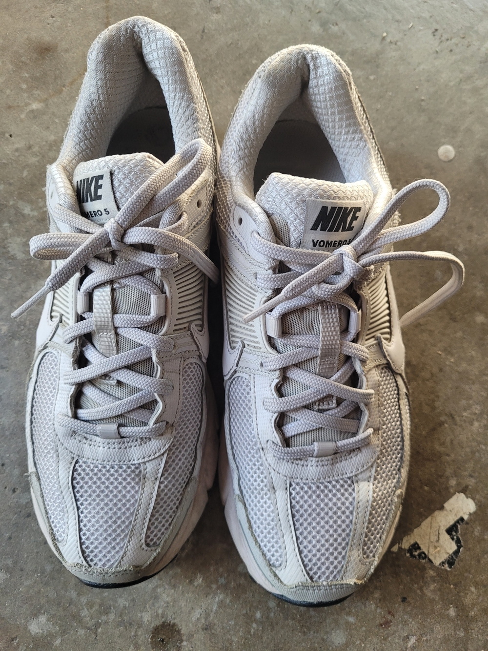 Men's Nike Zoom Vomero 5 Vast Grey/Black-Sail (BV1358 001) - 9